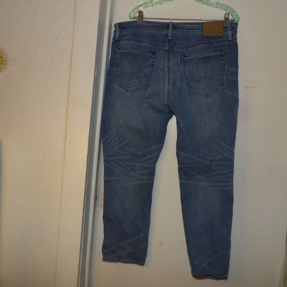American Eagle Men's Original Straight Leg Jeans Sz 36 X 30 - Picture 7 of 8